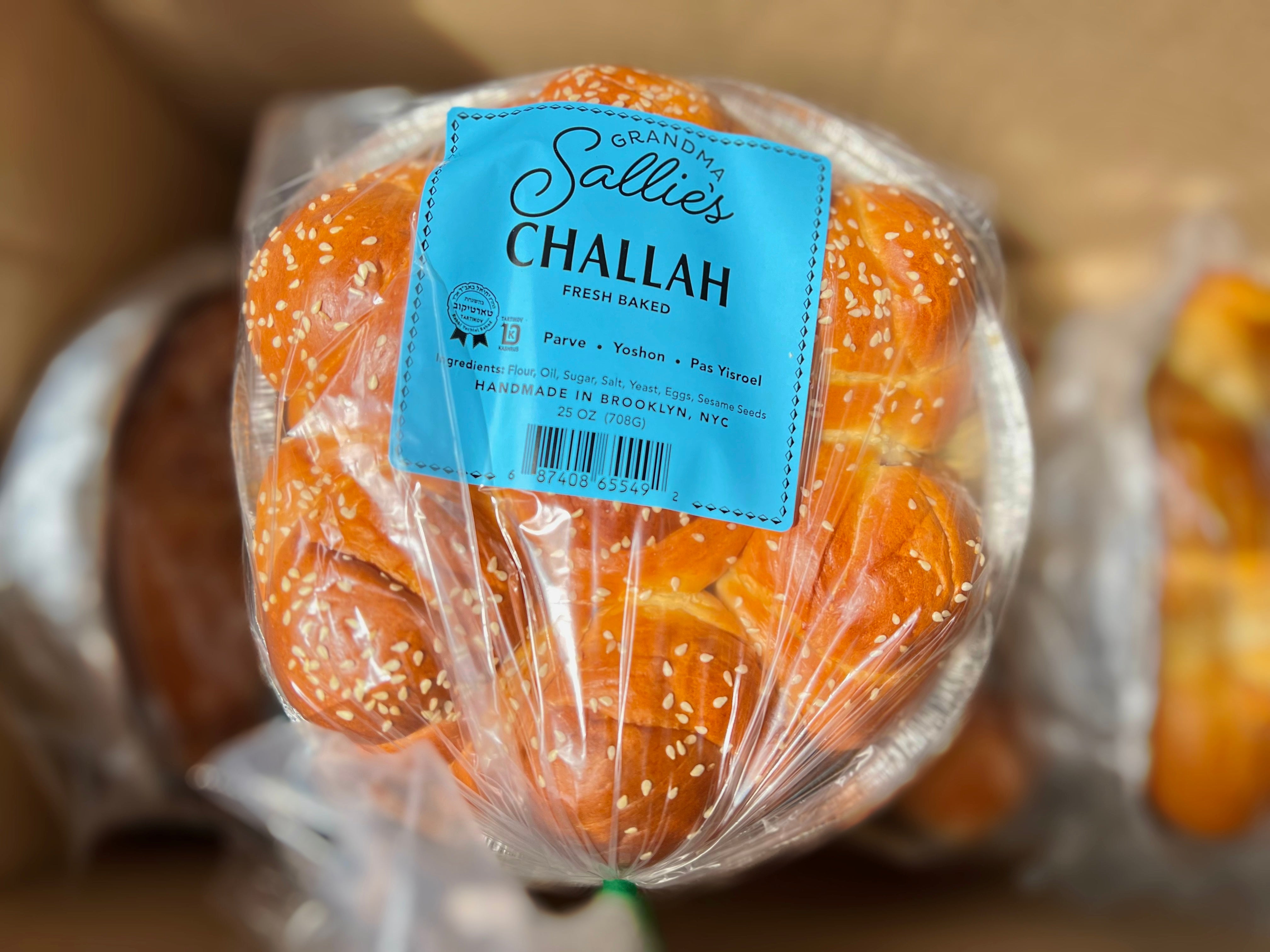 Grandma Sallie’s Sesame Challah