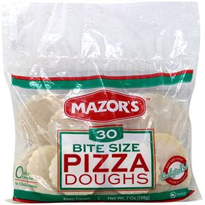 Mazors Bite Size Pizza Dough