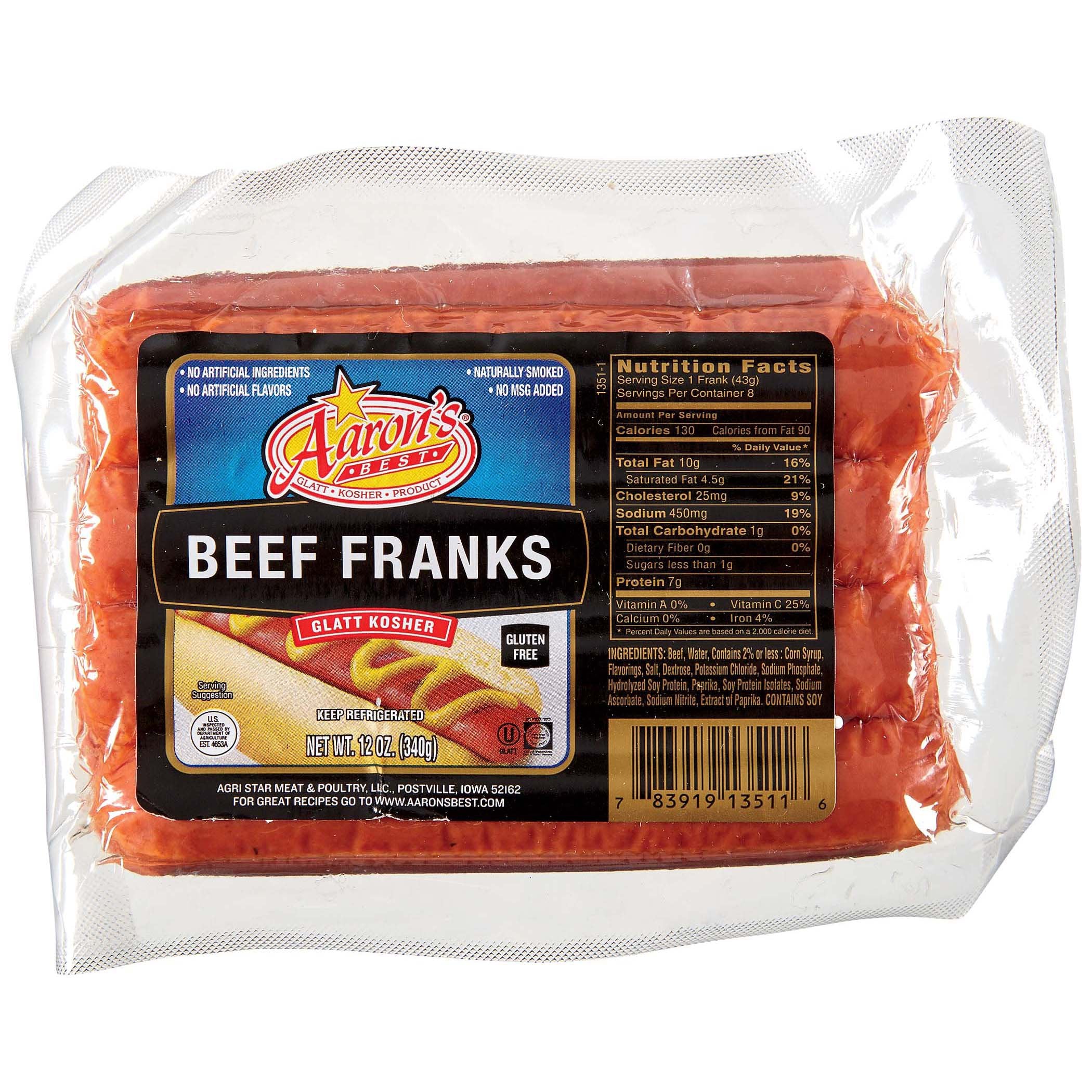 Aaron's Classic Frankfurters