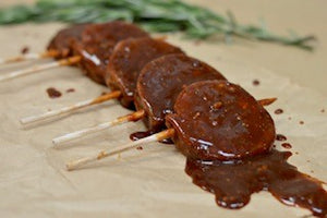 BBQ Sauce Lollipop Steak